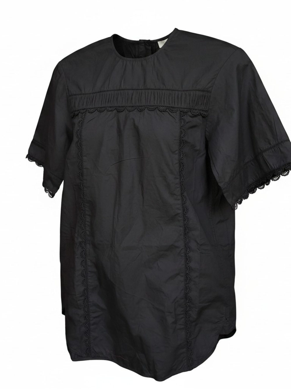 Ulla Johnson Black Diyana Tunic Noir Size O, 12 Available - Picture 3 of 9